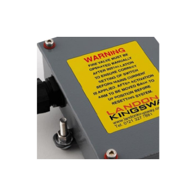 Landon Kingsway - Fusible Link Fire Valve - Free Fall Fire Valve Tilt Switch